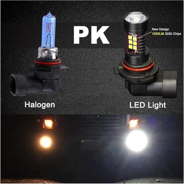 Becuri H8/H11 LED 1200LM lumini de ceata Set