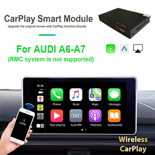Wireless Carplay/Android Auto pentru AUDI A6-A7