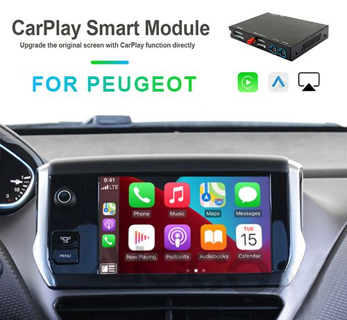 Wireless Carplay/Android Auto Interface Box Peugeot-Citroen