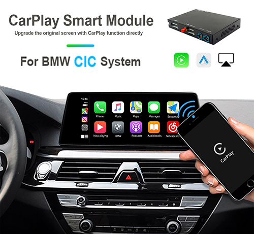 Wireless Carplay/Android Auto for BMW CIC System