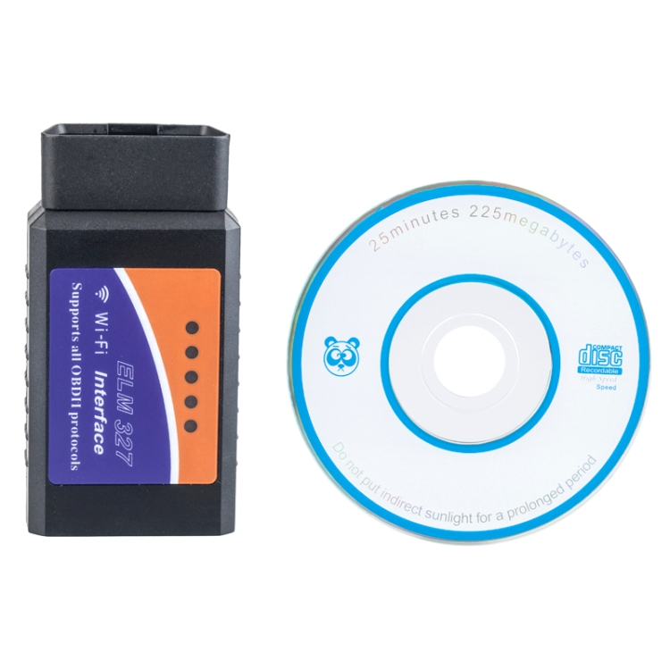 Portable ELM327 OBDII WiFi Car Diagnostic, All OBDII Protocols