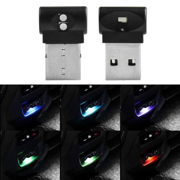 Lumina de iluminat decorata cu LED (USB Colorat Ajustabil)