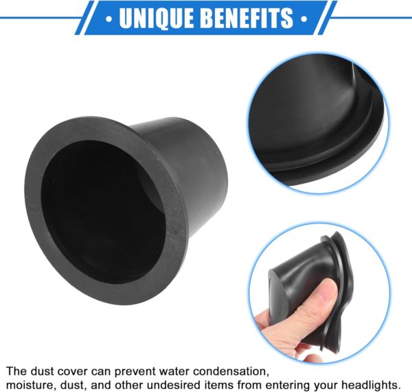 Capac universal de cauciuc pentru far (55 mm)