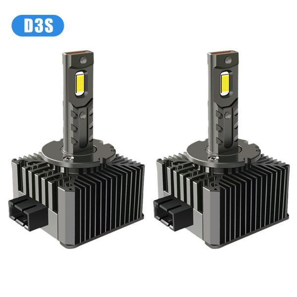 Becuri LED D3S Ballast Headlight 9000LM Set