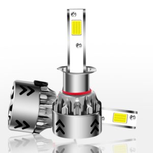 H1 COB Chips LED Headlight Bulbs Conversion Kit
