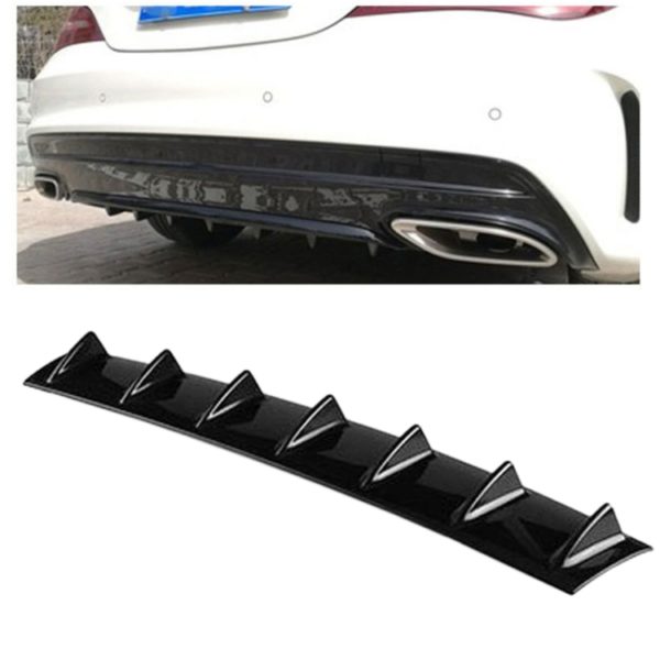 Universal Car Rear Bumper Lip Diffuser 7 Shark