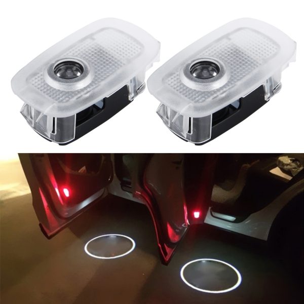 Led Car Door logo Light 3D Shadow Mercedes-Benz S (W221) 2pcs