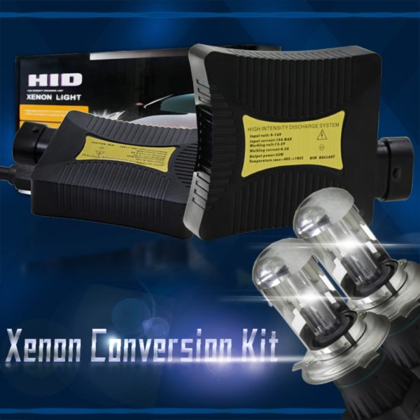 Becuri H4/HB2/9003 Xenon HID 55W Light Conversion Kit