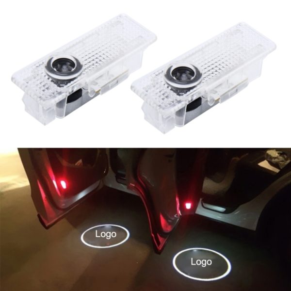 Led Car Door logo Light BMW 2pcs