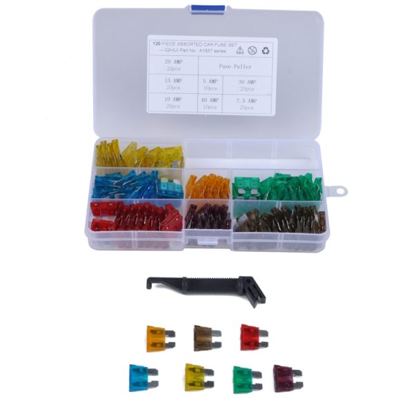 Mix Assorted Fuse Car Motorcycle Set 120 PCS