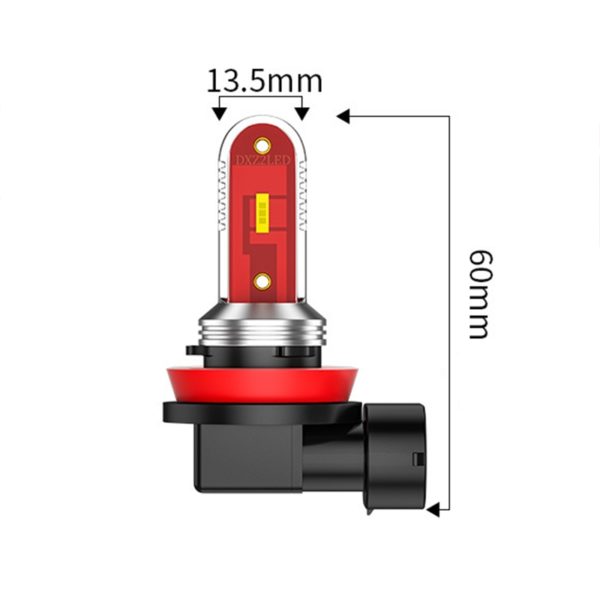 Becuri H8/H11 LED lumini de ceata Set 1200 LM