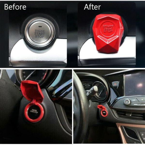 Car Engine Start Key Push Button