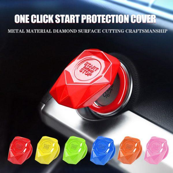 Car Engine Start Key Push Button