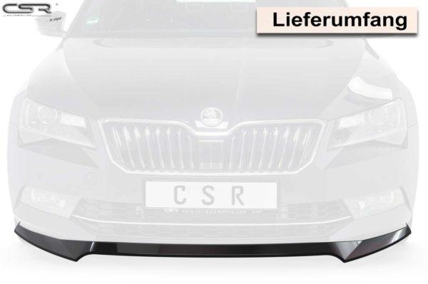 Prelungire spoiler fata Skoda Superb III