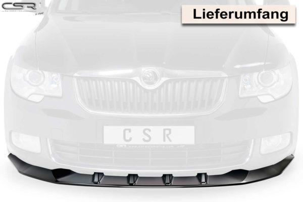 Prelungire spoiler fata Skoda Superb II