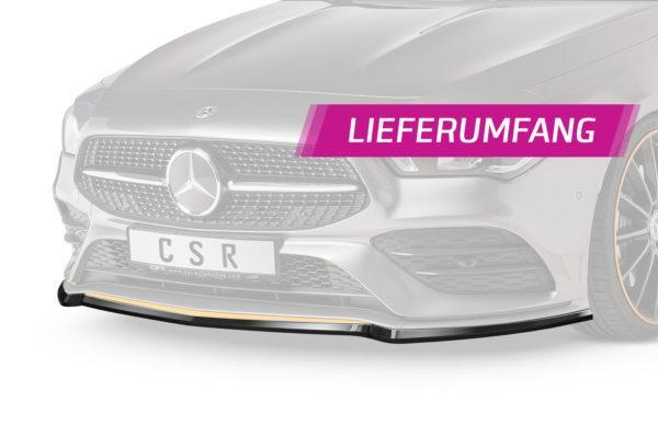 Prelungire spoiler fata Mercedes Benz CLA C118/X118 AMG-Line