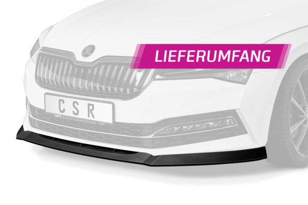 Prelungire spoiler fata Skoda  Superb III