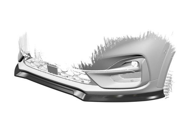 Prelungire spoiler fata Puma ST-Line