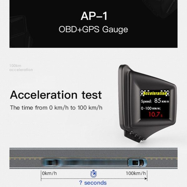 HUD Head-up Display OBD GPS