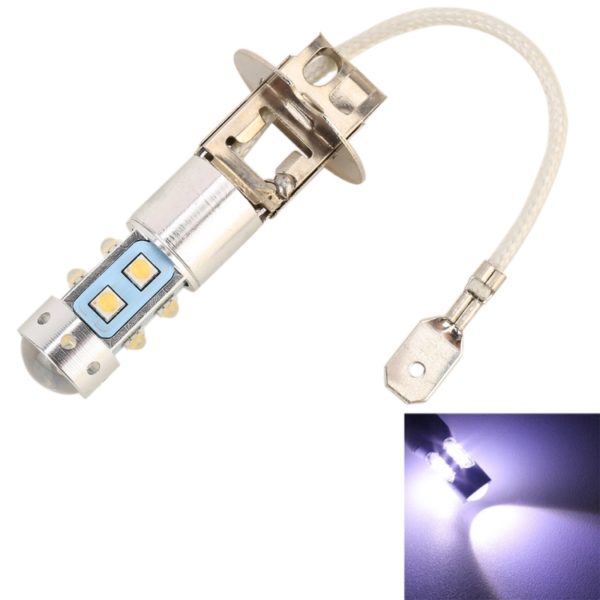 Bec H3 LED 600LM lumini de ceata 10 SMD