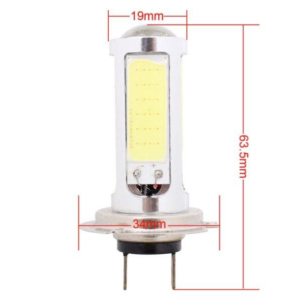 Bec H7 LED 1250LM ( lumini de ceata ) Set