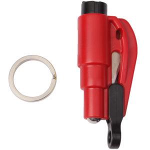 3 in 1 Car Emergency Hammer (Red)