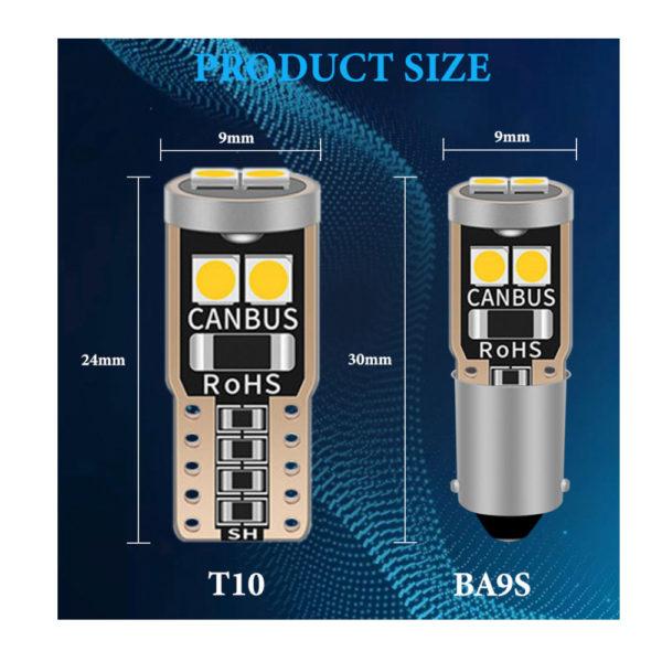 BEC T10 LED White CANBUS