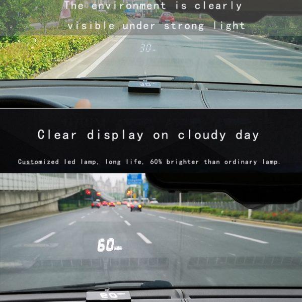 HUD Head-Up Display Speed