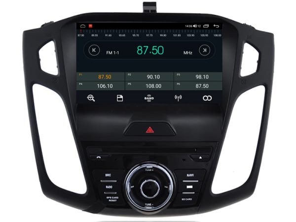 Ford Focus III OEM Style fara DVD Deck2015-2017 9″