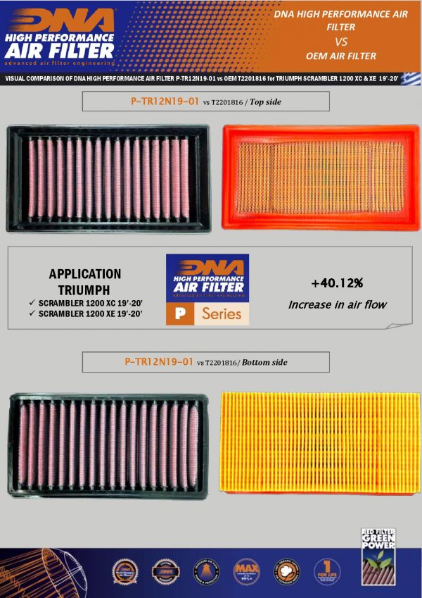 Filtru – P-TR12N19-01 for (TRIUMPH_MOTO)