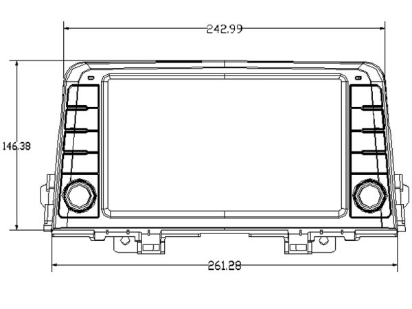 Kia Picanto III 2016-2020 8″